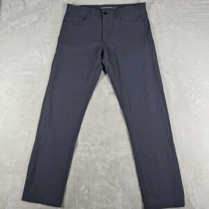 Western Rise Evolution Pants Men's 34x31 Blue Gray Performance Lightweight